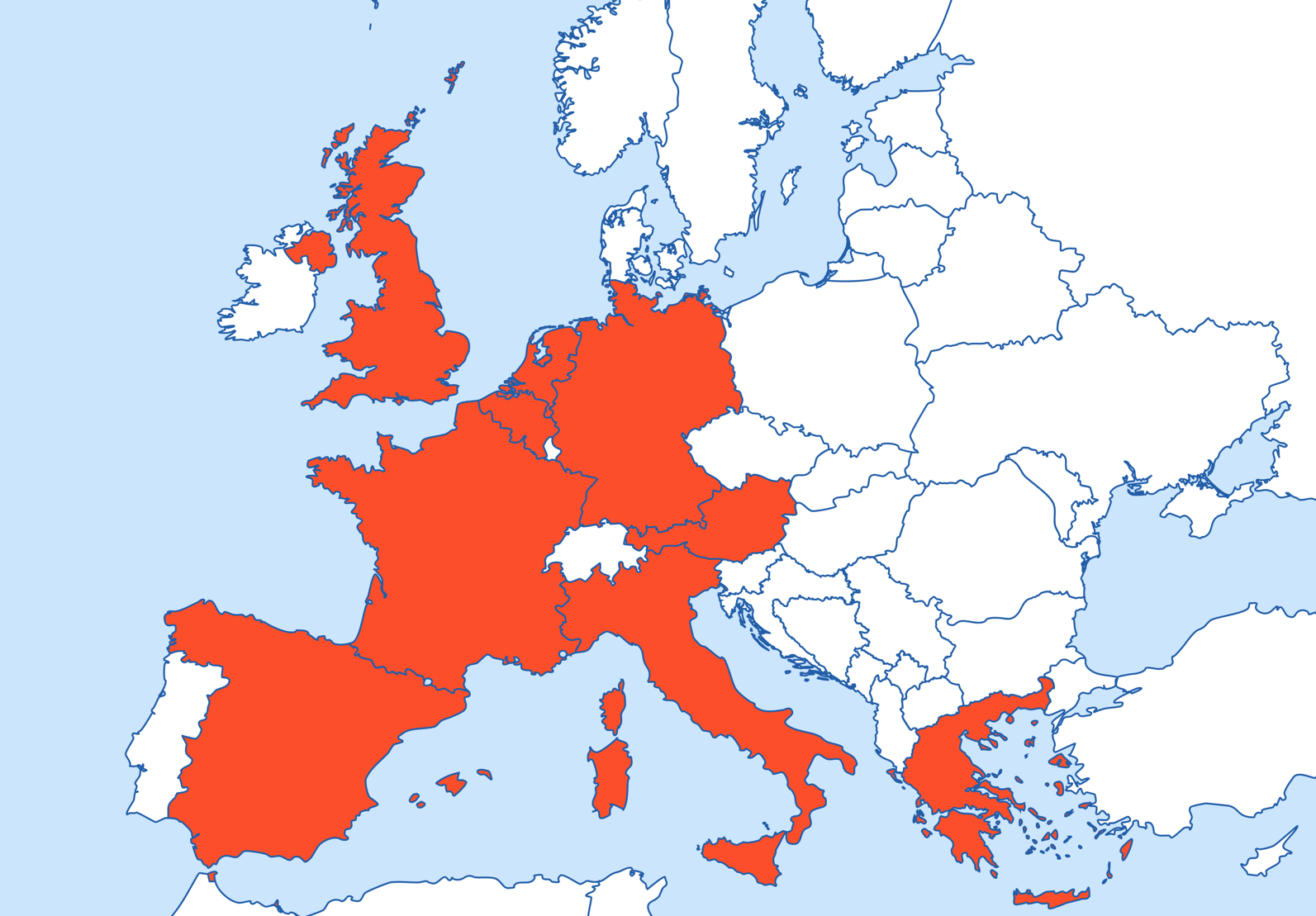 European Transplant Centers Map